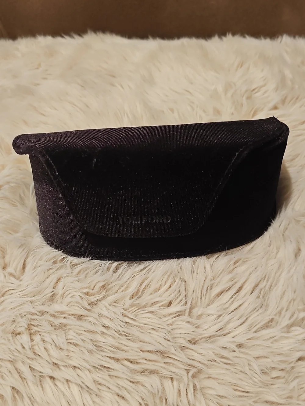 TOM FORD BROWN SUNGLASS CASE